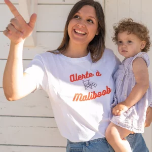 T-shirt Allaitement "Alerte à Maliboob"