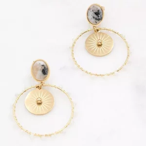 Boucles d'oreilles Aurore
