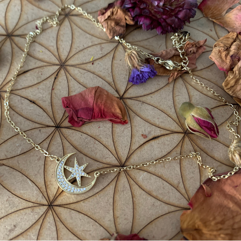 Collier Lune Etoilée – Image 2